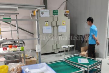 Mectech Vina Company, uses MSD2000-160 dryer to dry eyelash