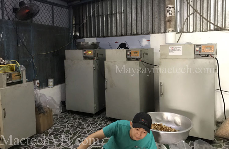 Chien Lan Cereal production facility, uses 5-7 Mactech dryers, drying for cereal grain, ganola...