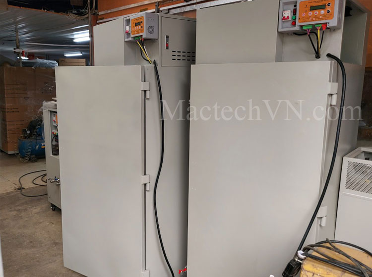 JOOWON VINA Company, uses many plastic pellet dryers, drying for industrial material, drying temperature 35 ~ 160 degrees