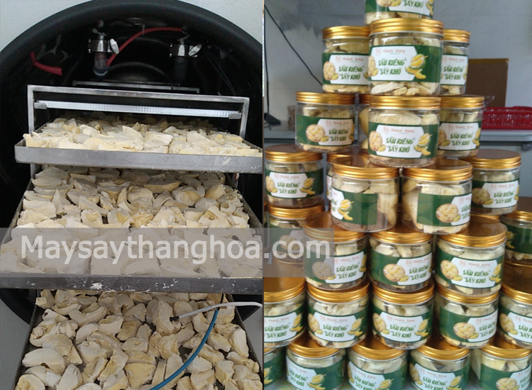 Thanh Hung Agriculture Company, produces crispy dried durian