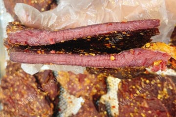 Le Duoc dried beef, facility in Gia Lai, dried on MSD500 dryer
