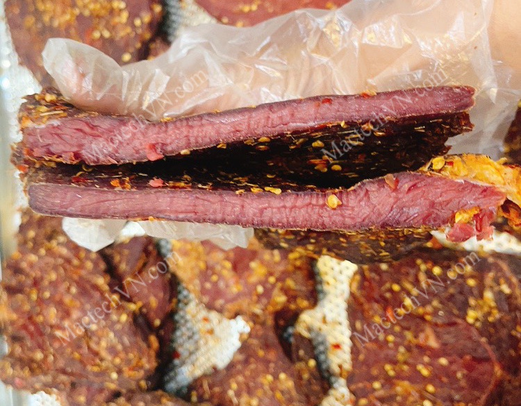 Le Duoc dried beef, facility in Gia Lai, dried on MSD500 dryer