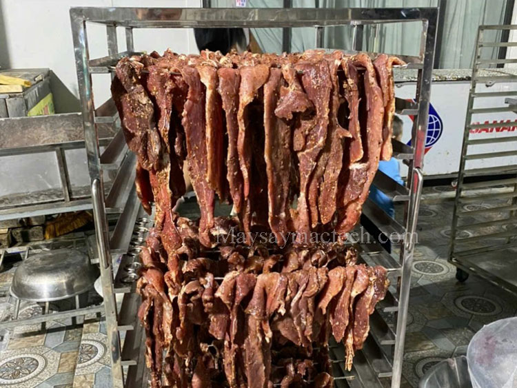 How to dry buffalo meat, dry effectively, refer to Chung Tai Food