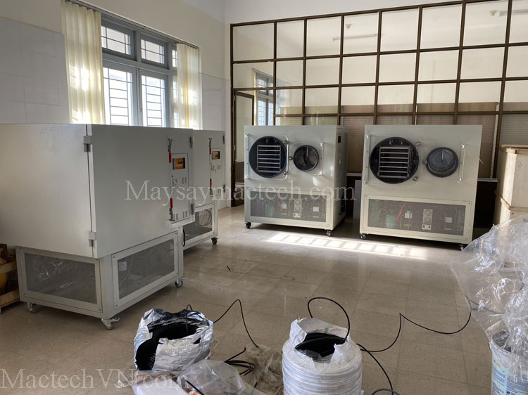 Dalat University, use many Mactech's freeze dryers and cold dryer