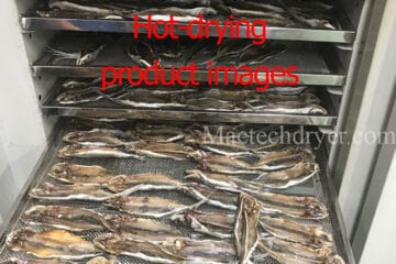 Product images of hot drying for fruits, vegetables, dried meat, materials