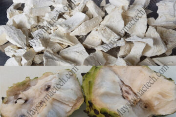 Crispy dried custard apple, Which drying method is most effective?
