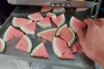 Crispy dried watermelon, Which drying method is most effective?